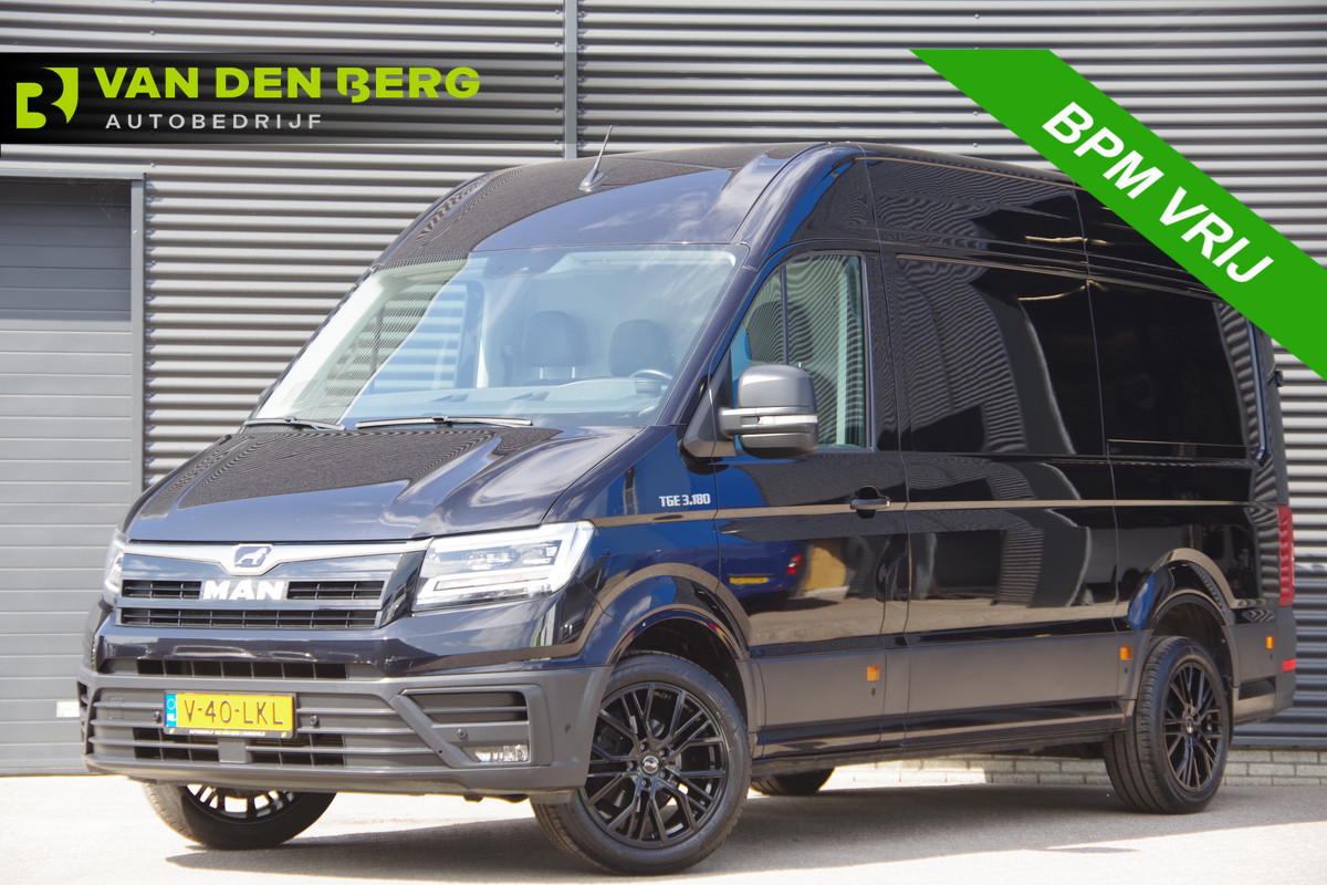 MAN TGE 3.180 35 2.0 L3H3 3-ZITS, AUT. LED, TREKHAAK, CAMERA, CRUISE, CLIMA, NAVI, PDC RONDOM, LEDER STUUR, STUUR VERWARMING, VOORRUIT V MAN TGE 3.180 35 2.0 L3H3 3-ZITS, AUT. LED, TREKHAAK, CAMERA, CRUISE, CLIMA, NAVI, PDC RONDOM, LEDER STUUR, STUUR VERWARMING, VOORRUIT V