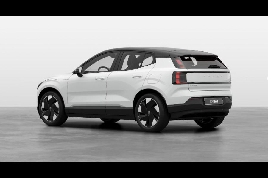 Volvo EX30 272PK Extended Range Plus Nu van €47.150 Voor €39.650! / Adaptieve Cruise Control/ Dodehoek Detectie / Parkeersensoren voor en achter/ Achteruitrijcamera/ Warmtepomp/ Google Services/
