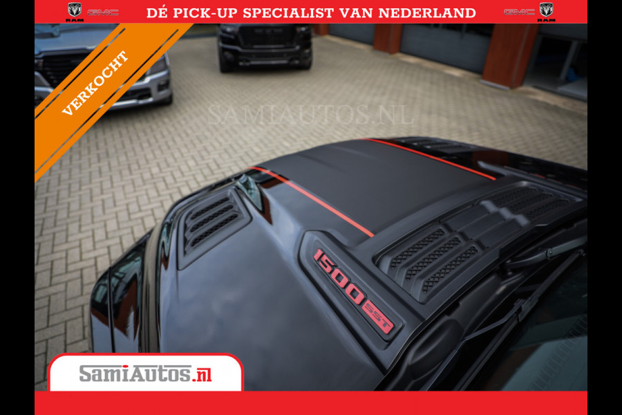 Dodge Ram 2025 LARAMIE SPORT HURRICANE 420PK 636 Nm | PRIJS MET LPG EN COVER EN GARANTIE | DUBBELE CABINE | PICK UP | 5 PERSOONS | DC | GRIJSKENTEKEN | VOORAAD 2189 - 9768