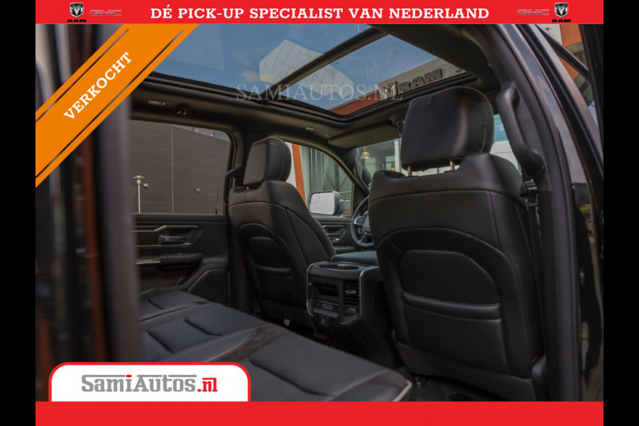 Dodge Ram 2025 LARAMIE SPORT HURRICANE 420PK 636 Nm | PRIJS MET LPG EN COVER EN GARANTIE | DUBBELE CABINE | PICK UP | 5 PERSOONS | DC | GRIJSKENTEKEN | VOORAAD 2189 - 9768