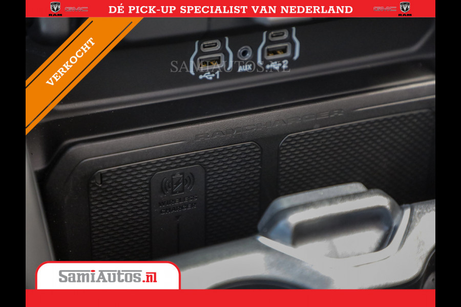 Dodge Ram 2025 LARAMIE SPORT HURRICANE 420PK 636 Nm | PRIJS MET LPG EN COVER EN GARANTIE | DUBBELE CABINE | PICK UP | 5 PERSOONS | DC | GRIJSKENTEKEN | VOORAAD 2189 - 9768