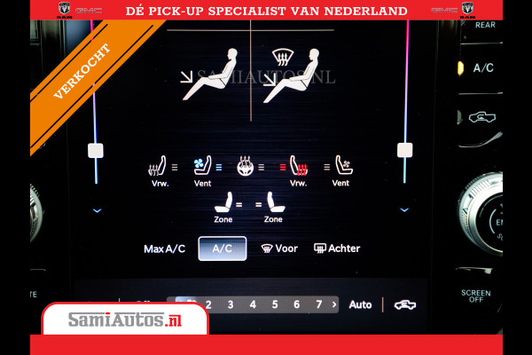 Dodge Ram 2025 LARAMIE SPORT HURRICANE 420PK 636 Nm | PRIJS MET LPG EN COVER EN GARANTIE | DUBBELE CABINE | PICK UP | 5 PERSOONS | DC | GRIJSKENTEKEN | VOORAAD 2189 - 9768