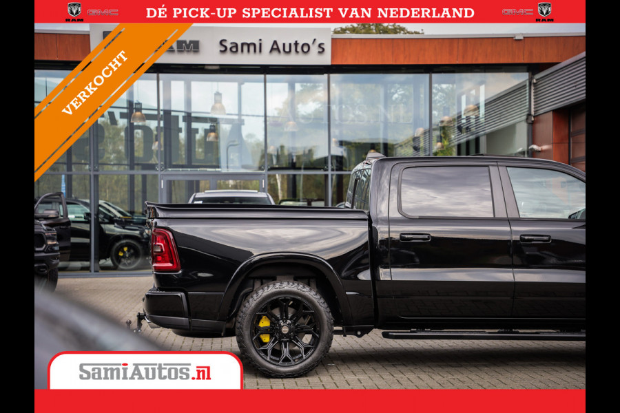 Dodge Ram 2025 LARAMIE SPORT HURRICANE 420PK 636 Nm | PRIJS MET LPG EN COVER EN GARANTIE | DUBBELE CABINE | PICK UP | 5 PERSOONS | DC | GRIJSKENTEKEN | VOORAAD 2189 - 9768