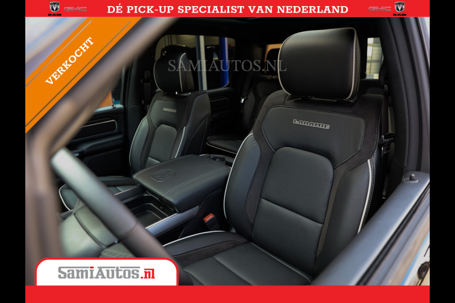 Dodge Ram 2025 LARAMIE SPORT HURRICANE 420PK 636 Nm | PRIJS MET LPG EN COVER EN GARANTIE | DUBBELE CABINE | PICK UP | 5 PERSOONS | DC | GRIJSKENTEKEN | VOORAAD 2189 - 9768