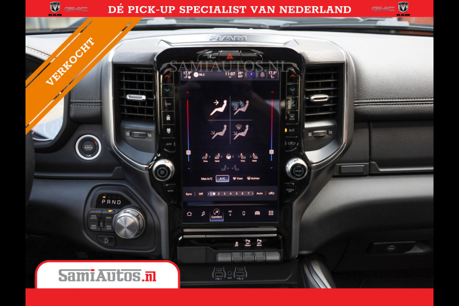 Dodge Ram 2025 LARAMIE SPORT HURRICANE 420PK 636 Nm | PRIJS MET LPG EN COVER EN GARANTIE | DUBBELE CABINE | PICK UP | 5 PERSOONS | DC | GRIJSKENTEKEN | VOORAAD 2189 - 9768