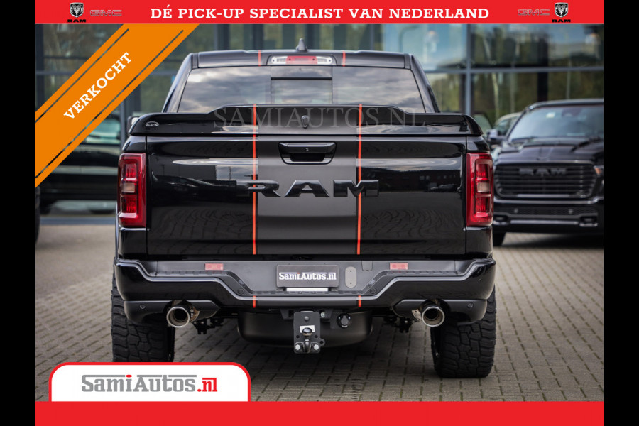 Dodge Ram 2025 LARAMIE SPORT HURRICANE 420PK 636 Nm | PRIJS MET LPG EN COVER EN GARANTIE | DUBBELE CABINE | PICK UP | 5 PERSOONS | DC | GRIJSKENTEKEN | VOORAAD 2189 - 9768