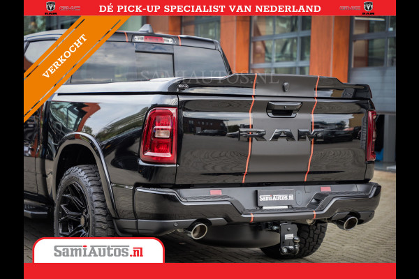 Dodge Ram 2025 LARAMIE SPORT HURRICANE 420PK 636 Nm | PRIJS MET LPG EN COVER EN GARANTIE | DUBBELE CABINE | PICK UP | 5 PERSOONS | DC | GRIJSKENTEKEN | VOORAAD 2189 - 9768