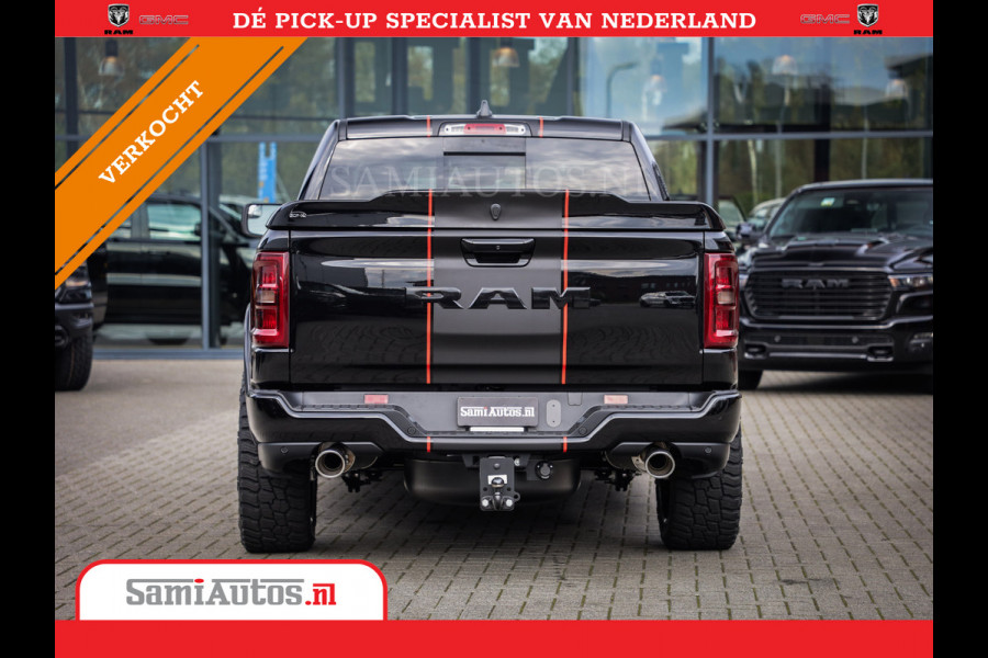 Dodge Ram 2025 LARAMIE SPORT HURRICANE 420PK 636 Nm | PRIJS MET LPG EN COVER EN GARANTIE | DUBBELE CABINE | PICK UP | 5 PERSOONS | DC | GRIJSKENTEKEN | VOORAAD 2189 - 9768