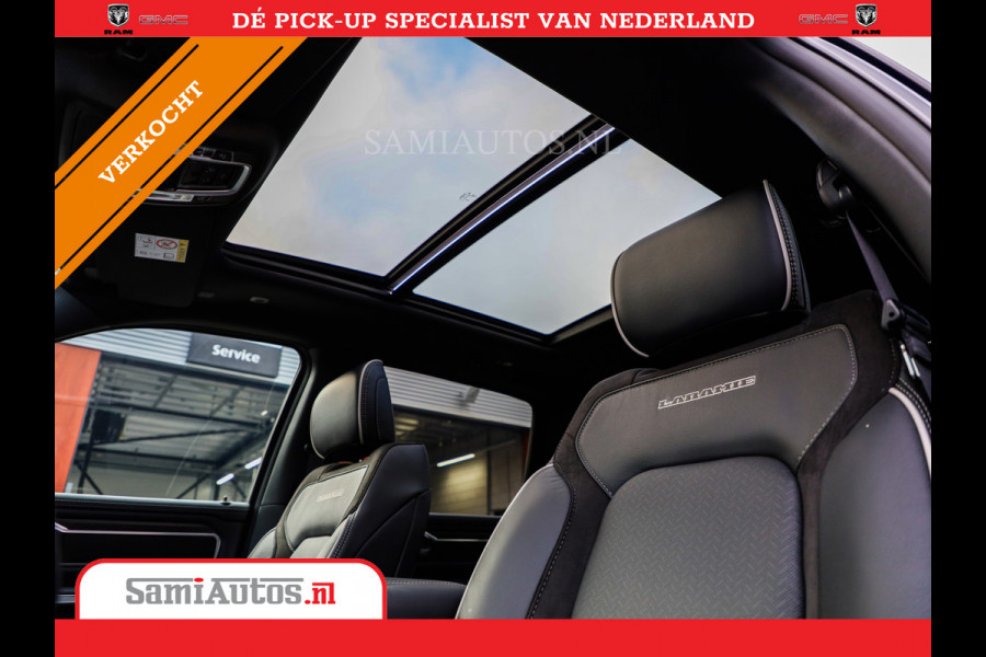 Dodge Ram 2025 LARAMIE SPORT HURRICANE 420PK 636 Nm | PRIJS MET LPG EN COVER EN GARANTIE | DUBBELE CABINE | PICK UP | 5 PERSOONS | DC | GRIJSKENTEKEN | VOORAAD 2189 - 9768