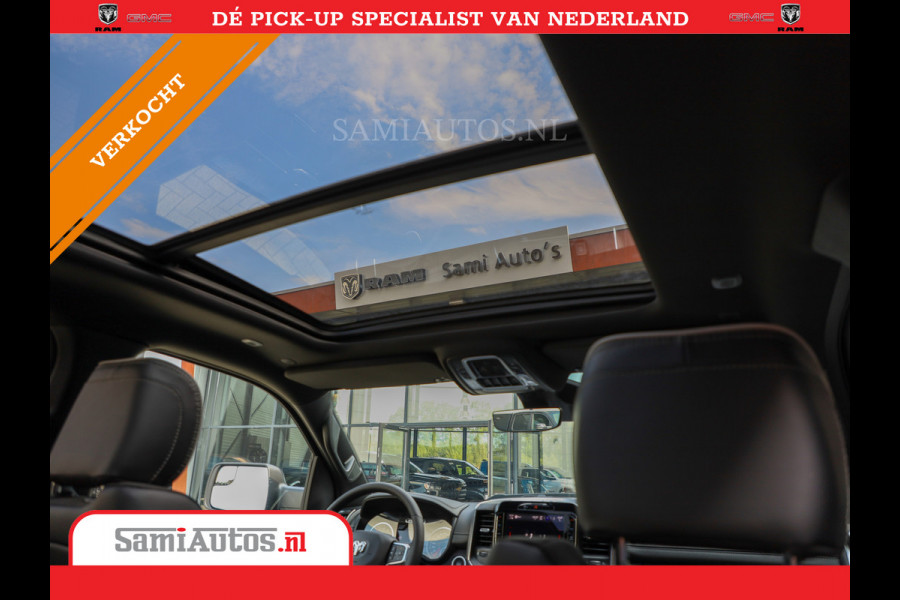 Dodge Ram 2025 LARAMIE SPORT HURRICANE 420PK 636 Nm | PRIJS MET LPG EN COVER EN GARANTIE | DUBBELE CABINE | PICK UP | 5 PERSOONS | DC | GRIJSKENTEKEN | VOORAAD 2189 - 9768