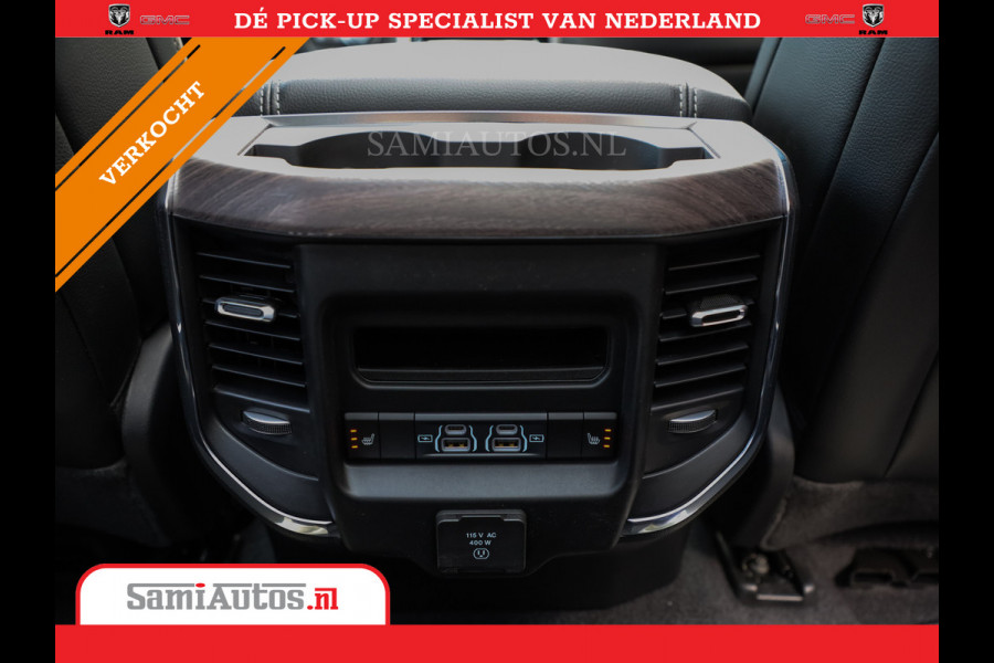 Dodge Ram 2025 LARAMIE SPORT HURRICANE 420PK 636 Nm | PRIJS MET LPG EN COVER EN GARANTIE | DUBBELE CABINE | PICK UP | 5 PERSOONS | DC | GRIJSKENTEKEN | VOORAAD 2189 - 9768