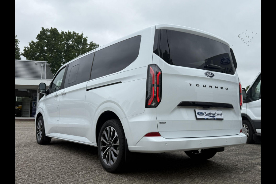 Ford Tourneo Custom 340 2.5 PHEV L2H1 Titanium X | SCI | 232pk | 8 pers | PLUG-IN Hybrid | 1.850kg Trekgewicht | Adaptieve Cruise | Winterpack | Incl. BTW/BPM | Verlengde Fabrieksgarantie tot 10-2028