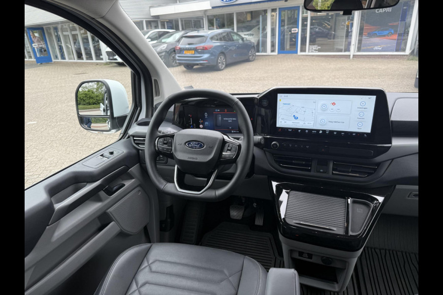 Ford Tourneo Custom 340 2.5 PHEV L2H1 Titanium X | SCI | 232pk | 8 pers | PLUG-IN Hybrid | 1.850kg Trekgewicht | Adaptieve Cruise | Winterpack | Incl. BTW/BPM | Verlengde Fabrieksgarantie tot 10-2028