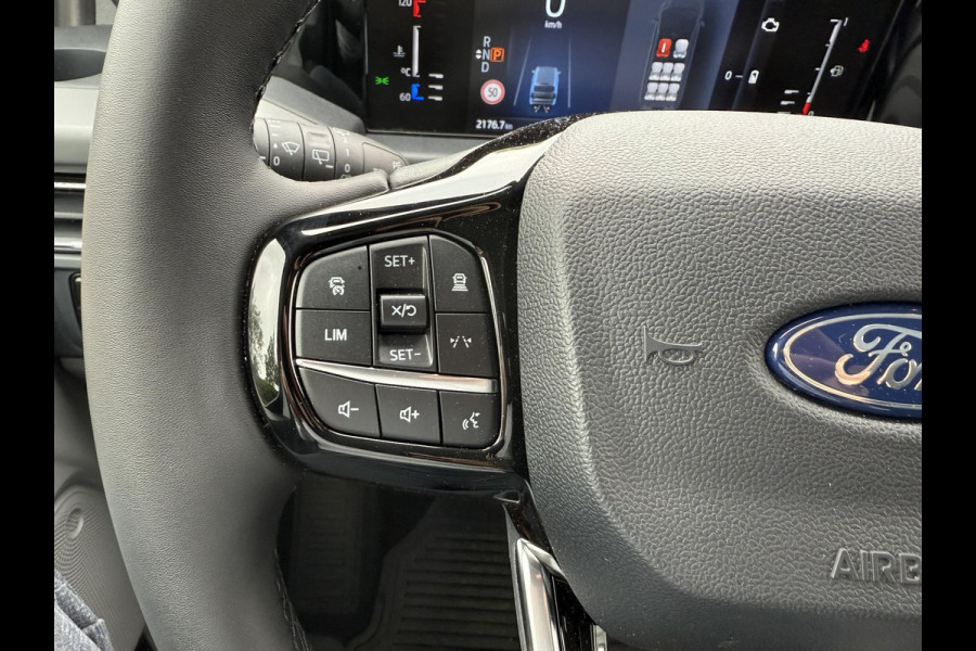 Ford Tourneo Custom 340 2.5 PHEV L2H1 Titanium X | SCI | 232pk | 8 pers | PLUG-IN Hybrid | 1.850kg Trekgewicht | Adaptieve Cruise | Winterpack | Incl. BTW/BPM | Verlengde Fabrieksgarantie tot 10-2028