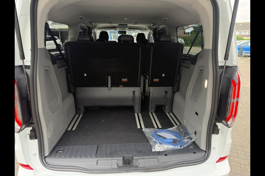 Ford Tourneo Custom 340 2.5 PHEV L2H1 Titanium X | SCI | 232pk | 8 pers | PLUG-IN Hybrid | 1.850kg Trekgewicht | Adaptieve Cruise | Winterpack | Incl. BTW/BPM | Verlengde Fabrieksgarantie tot 10-2028
