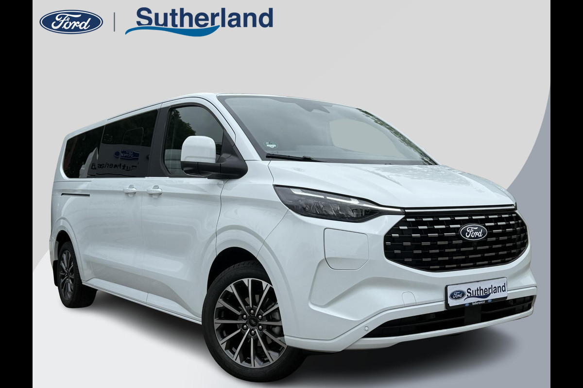 Ford Tourneo Custom 340 2.5 PHEV L2H1 Titanium X | SCI | 232pk | 8 pers | PLUG-IN Hybrid | 1.850kg Trekgewicht | Adaptieve Cruise | Winterpack | Incl. BTW/BPM | Verlengde Fabrieksgarantie tot 10-2028 Ford Tourneo Custom 340 2.5 PHEV L2H1 Titanium X | SCI | 232pk | 8 pers | PLUG-IN Hybrid | 1.850kg Trekgewicht | Adaptieve Cruise | Winterpack | Incl. BTW/BPM | Verlengde Fabrieksgarantie tot 10-2028