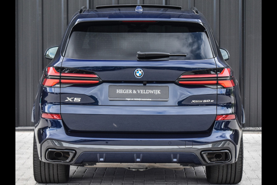 BMW X5 xDrive50e M-SPORT PRO | PANORAMADAK | ACHTERAS BESTURING | ACTIVE CRUISE CONTROL | COMFORT STOELEN | HEAD UP | IONIC GLOW | HARM