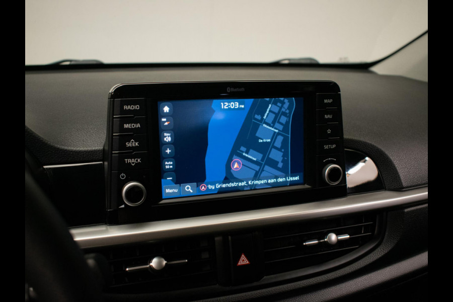 Kia Picanto 1.0 CVVT ComfortPlusLine Navigator Sport (APPLE CARPLAY,NAVI,CAMERA,BLUETOOTH,ELEKTRISCH PAKKET,LM VELGEN,NETTE STAAT)