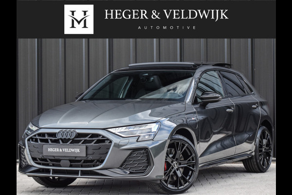 Audi A3 Sportback 45 TFSI e S EDITION COMPETITION | PANORAMADAK | S-SEATS | ADAPTIVE CRUISE | SONOS SOUND | CAMERA | BLACK-OPTIC | AMBIA