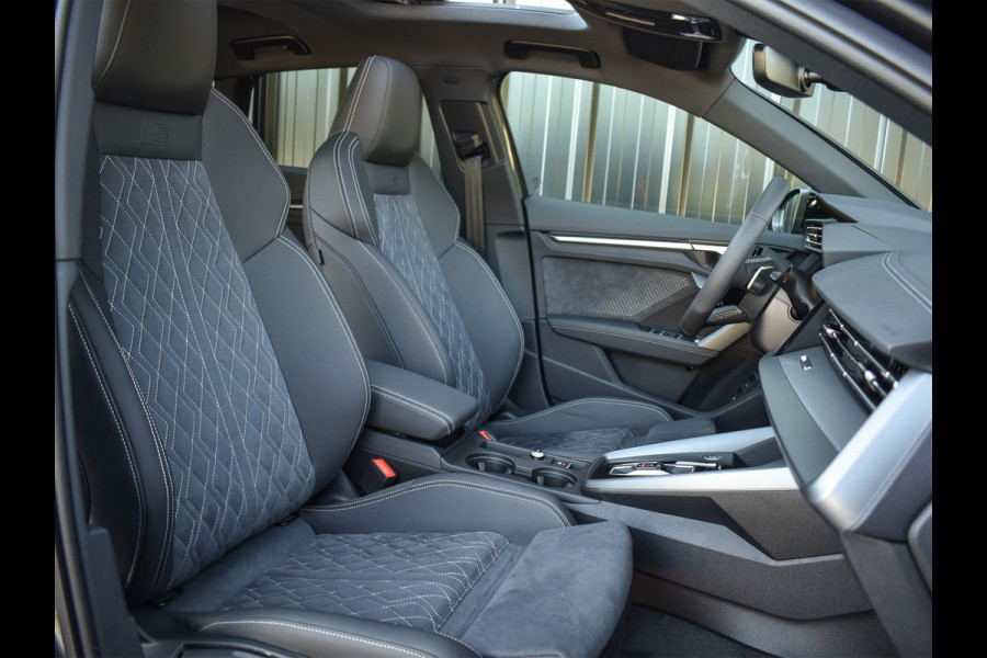 Audi A3 Sportback 45 TFSI e S EDITION COMPETITION | PANORAMADAK | S-SEATS | ADAPTIVE CRUISE | SONOS SOUND | CAMERA | BLACK-OPTIC | AMBIA