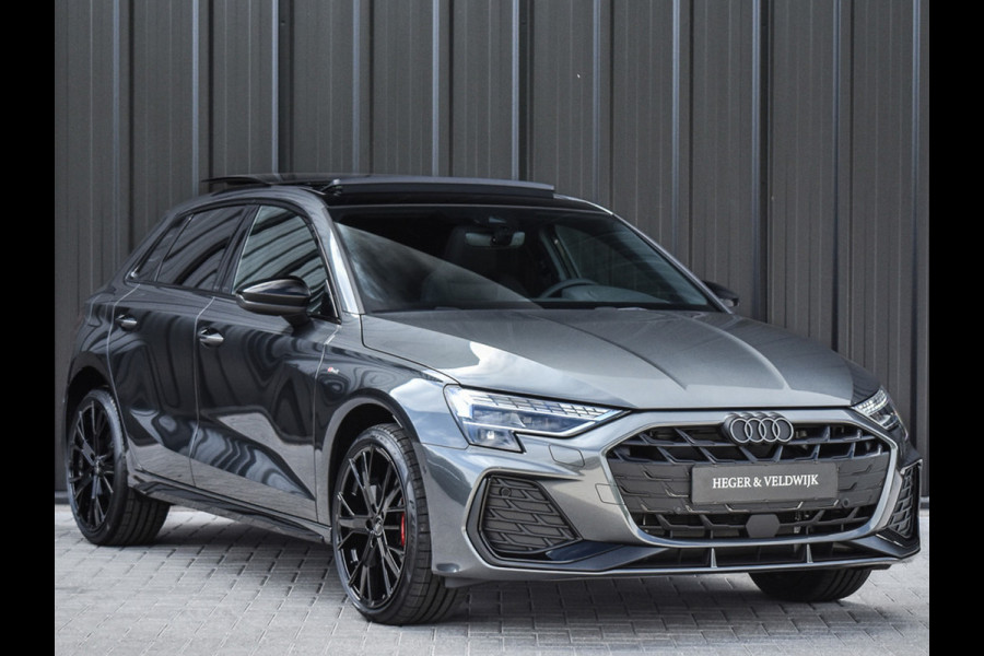 Audi A3 Sportback 45 TFSI e S EDITION COMPETITION | PANORAMADAK | S-SEATS | ADAPTIVE CRUISE | SONOS SOUND | CAMERA | BLACK-OPTIC | AMBIA