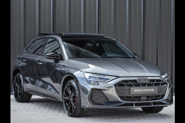Audi A3 Sportback 45 TFSI e S EDITION COMPETITION | PANORAMADAK | S-SEATS | ADAPTIVE CRUISE | SONOS SOUND | CAMERA | BLACK-OPTIC | AMBIA