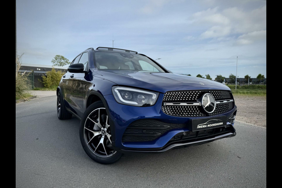 Mercedes-Benz GLC 300de 4MATIC AMG Panoramadak|Camera 360°|Burmester®|Luchtvering|Keyless|Night pakket|Trekhaak|Distronic|Multibeam LED|Sfeerverli