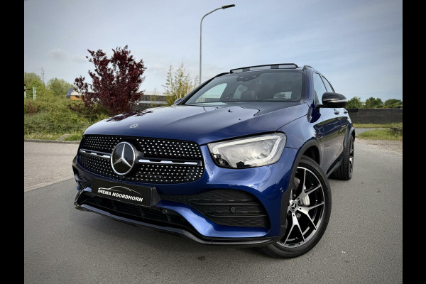 Mercedes-Benz GLC 300de 4MATIC AMG Panoramadak|Camera 360°|Burmester®|Luchtvering|Keyless|Night pakket|Trekhaak|Distronic|Multibeam LED|Sfeerverli