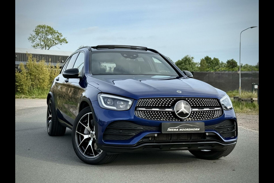 Mercedes-Benz GLC 300de 4MATIC AMG Panoramadak|Camera 360°|Burmester®|Luchtvering|Keyless|Night pakket|Trekhaak|Distronic|Multibeam LED|Sfeerverli
