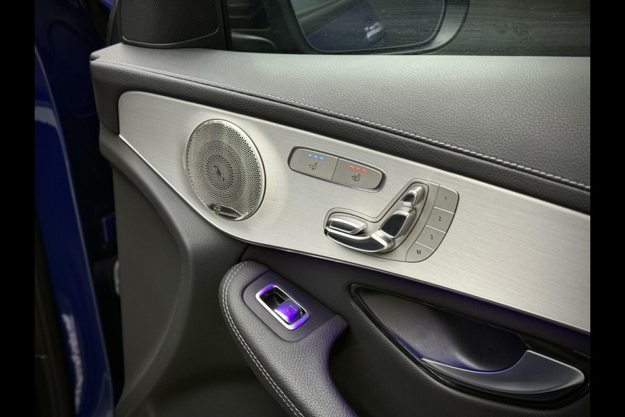 Mercedes-Benz GLC 300de 4MATIC AMG Panoramadak|Camera 360°|Burmester®|Luchtvering|Keyless|Night pakket|Trekhaak|Distronic|Multibeam LED|Sfeerverli