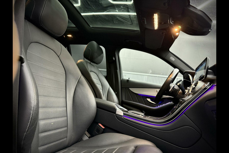Mercedes-Benz GLC 300de 4MATIC AMG Panoramadak|Camera 360°|Burmester®|Luchtvering|Keyless|Night pakket|Trekhaak|Distronic|Multibeam LED|Sfeerverli