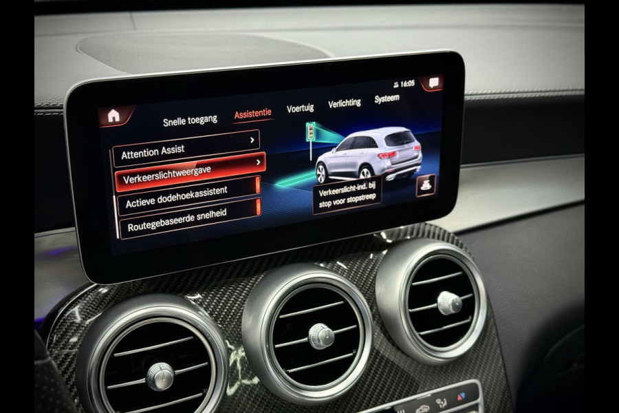 Mercedes-Benz GLC 300de 4MATIC AMG Panoramadak|Camera 360°|Burmester®|Luchtvering|Keyless|Night pakket|Trekhaak|Distronic|Multibeam LED|Sfeerverli