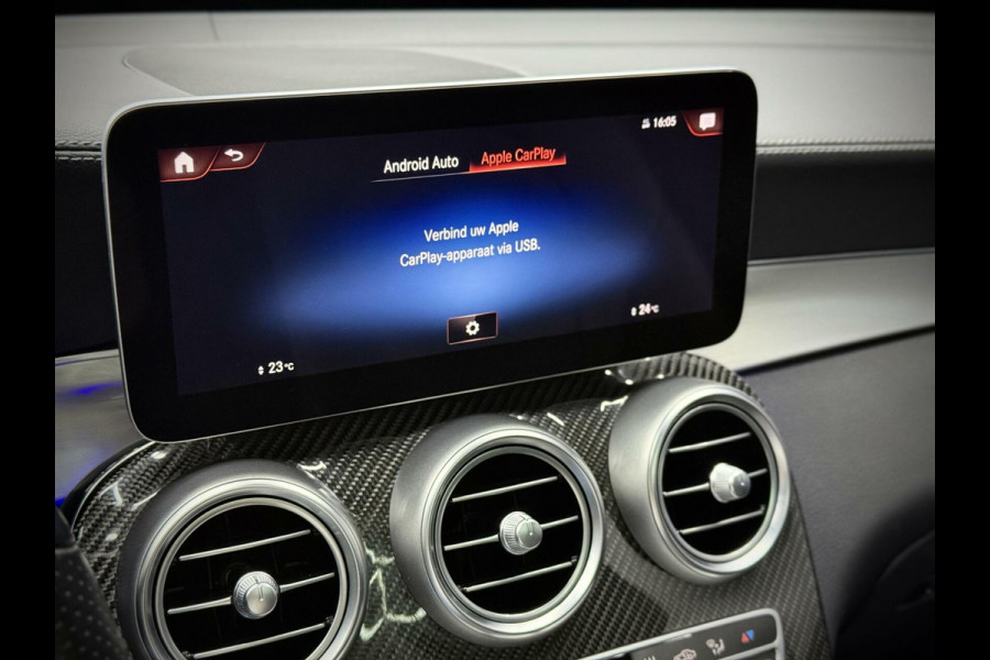 Mercedes-Benz GLC 300de 4MATIC AMG Panoramadak|Camera 360°|Burmester®|Luchtvering|Keyless|Night pakket|Trekhaak|Distronic|Multibeam LED|Sfeerverli