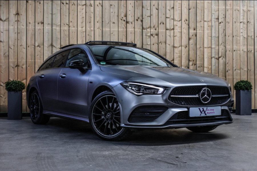 Mercedes-Benz CLA-Klasse Shooting Brake 250 e AMG *Pano*Burmester*360 Camera*Mat grijs*