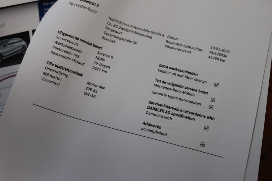 Mercedes-Benz CLA-Klasse Shooting Brake 250 e AMG *Pano*Burmester*360 Camera*Mat grijs*