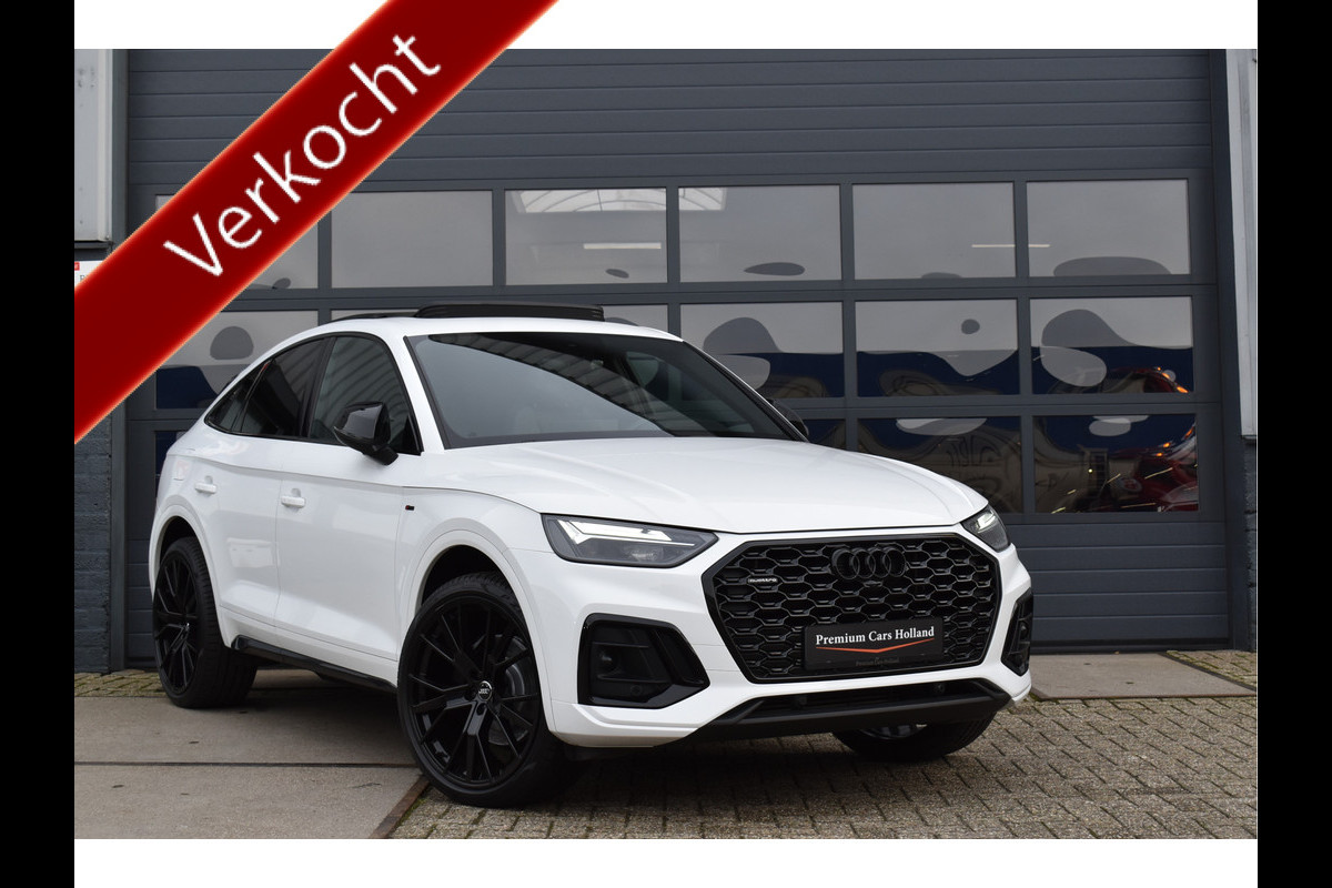 Audi Q5 Sportback 50 TFSI e S-Line Pano RS-Stoel SQ5 Navi Camera ACC 22 Inch Audi Q5 Sportback 50 TFSI e S-Line Pano RS-Stoel SQ5 Navi Camera ACC 22 Inch