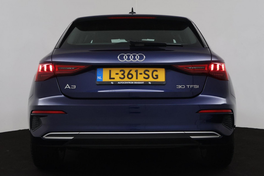 Audi A3 Sportback 30 TFSI Advanced edition Automaat (NAVIGATIE, CARPLAY, LED, DIGITALE COCKPIT, 1e EIGENAAR, GOED ONDERHOUDEN)