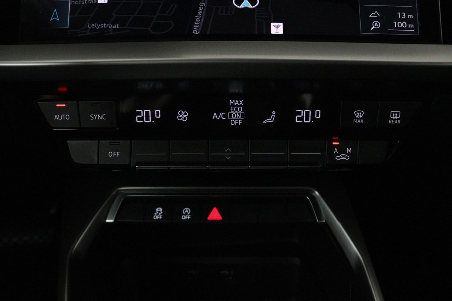 Audi A3 Sportback 30 TFSI Advanced edition Automaat (NAVIGATIE, CARPLAY, LED, DIGITALE COCKPIT, 1e EIGENAAR, GOED ONDERHOUDEN)