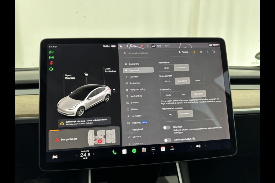 Tesla Model 3 Long Range AWD 75 kWh [ 3-Fase ] (INCL-BTW) Aut. *PANO | AUTO-PILOT | NAPPA-LEATHER | TOWBAR | KEYLESS | FULL-LED | MEMORY-PACK | SURROUND-VIEW | DAB | APP-CONNECT | DIGI-COCKPIT | LANE-ASSIST | COMFORT-SEATS | 18''ALU*