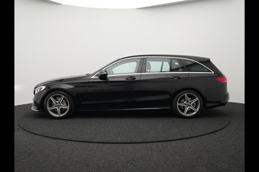 Mercedes-Benz C-Klasse Estate 180 AMG 9G-Tronic | Cruise Control | Navi | Camera | Spraakbediening | Electrische Lederen Stoelen |