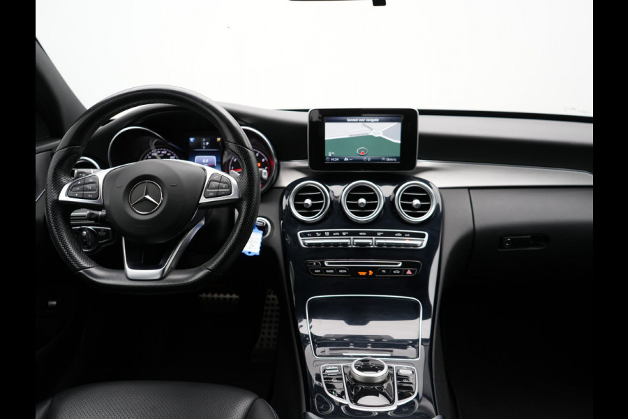 Mercedes-Benz C-Klasse Estate 180 AMG 9G-Tronic | Cruise Control | Navi | Camera | Spraakbediening | Electrische Lederen Stoelen |