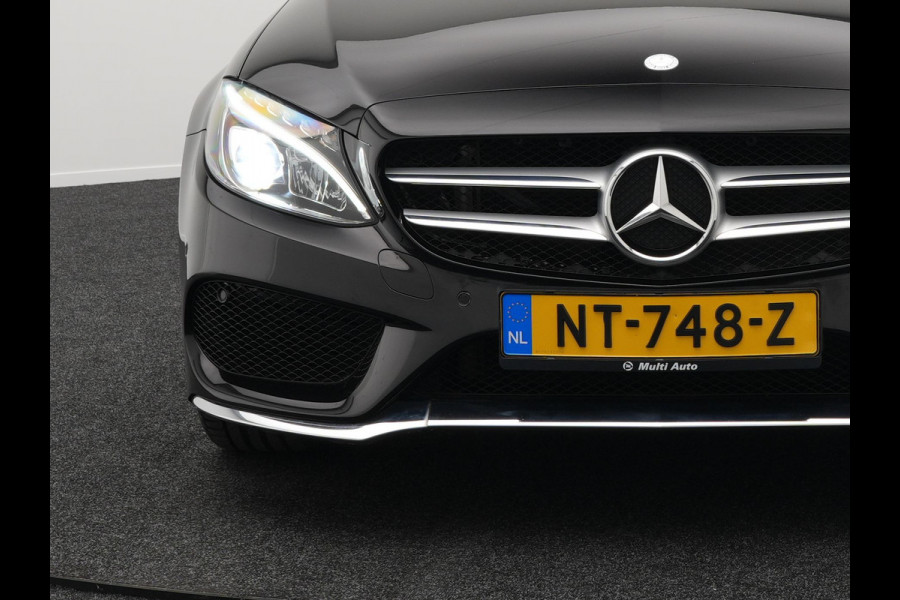 Mercedes-Benz C-Klasse Estate 180 AMG 9G-Tronic | Cruise Control | Navi | Camera | Spraakbediening | Electrische Lederen Stoelen |