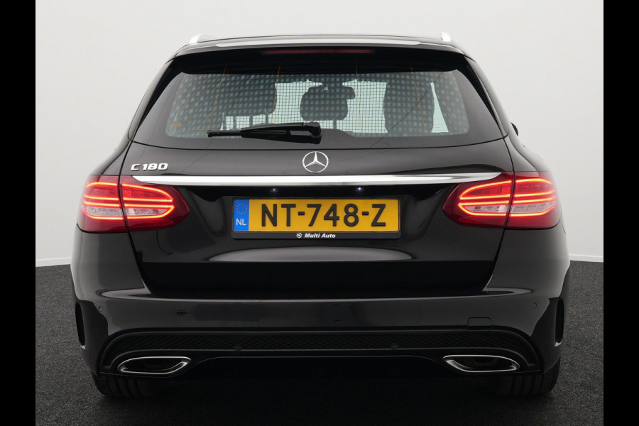 Mercedes-Benz C-Klasse Estate 180 AMG 9G-Tronic | Cruise Control | Navi | Camera | Spraakbediening | Electrische Lederen Stoelen |