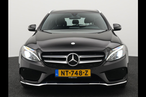 Mercedes-Benz C-Klasse Estate 180 AMG 9G-Tronic | Cruise Control | Navi | Camera | Spraakbediening | Electrische Lederen Stoelen |