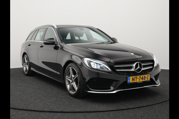 Mercedes-Benz C-Klasse Estate 180 AMG 9G-Tronic | Cruise Control | Navi | Camera | Spraakbediening | Electrische Lederen Stoelen |
