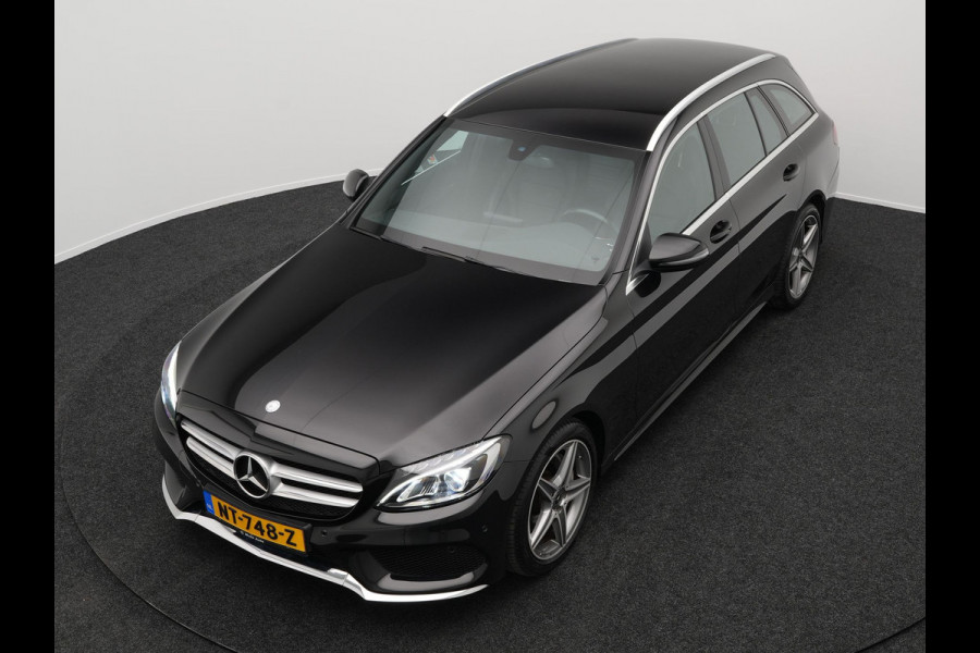 Mercedes-Benz C-Klasse Estate 180 AMG 9G-Tronic | Cruise Control | Navi | Camera | Spraakbediening | Electrische Lederen Stoelen |