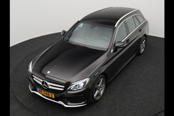Mercedes-Benz C-Klasse Estate 180 AMG 9G-Tronic | Cruise Control | Navi | Camera | Spraakbediening | Electrische Lederen Stoelen |