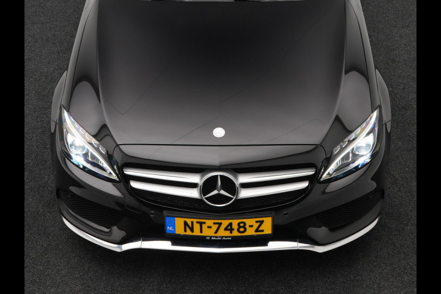 Mercedes-Benz C-Klasse Estate 180 AMG 9G-Tronic | Cruise Control | Navi | Camera | Spraakbediening | Electrische Lederen Stoelen |