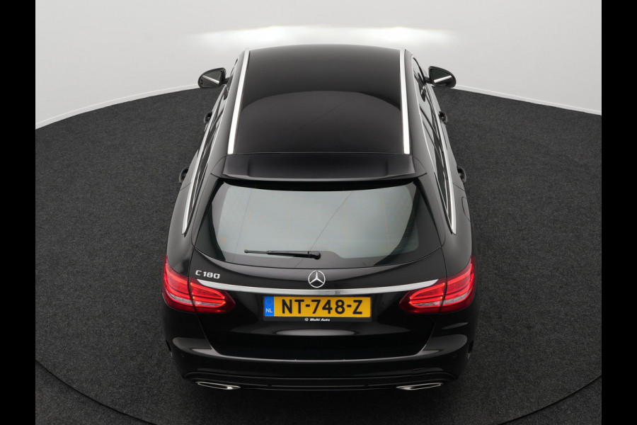 Mercedes-Benz C-Klasse Estate 180 AMG 9G-Tronic | Cruise Control | Navi | Camera | Spraakbediening | Electrische Lederen Stoelen |