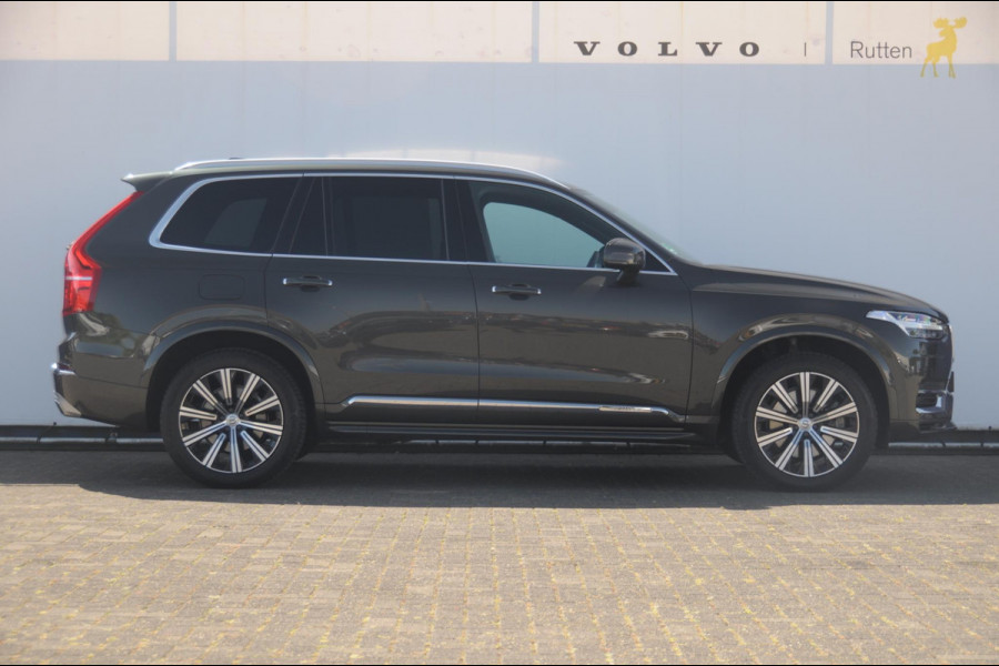 Volvo XC90 T8 390PK Automaat Recharge AWD Inscription / Adaptieve cruise control / BLIS / Parkeersensoren met 360 camera / stoel - en stuurwielverwarming / Standkachel / Trekhaak / Keyless entry / Harman Kardon audio / Elektrische stoelen